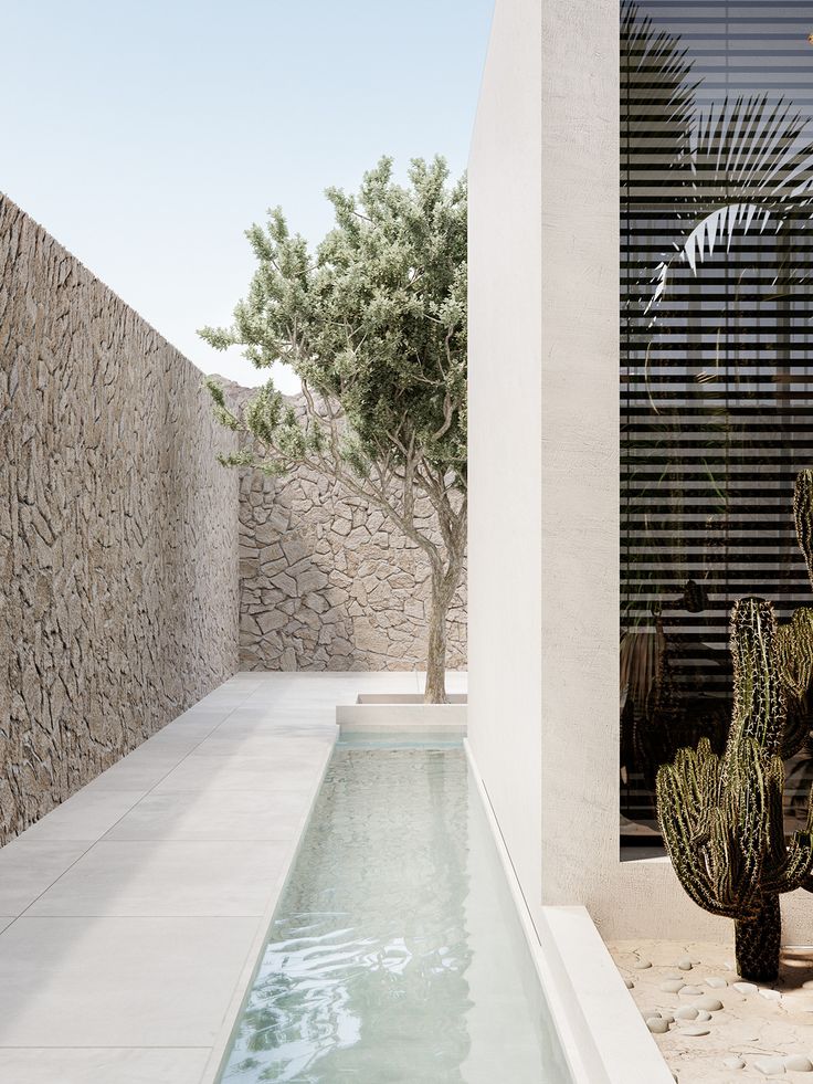 Water in interior design