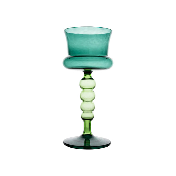 Palazzo Glass, Turquoise & Green