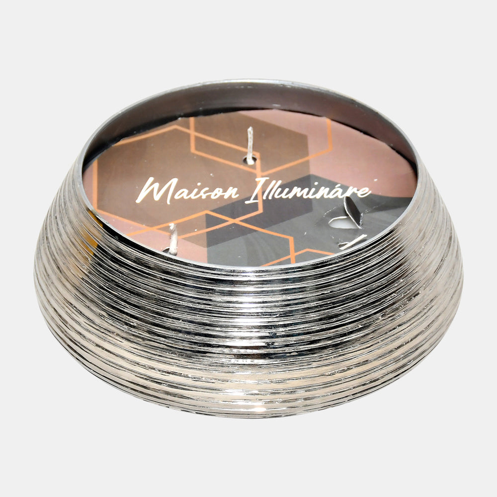 Spiced Pear Etched Metal Candle