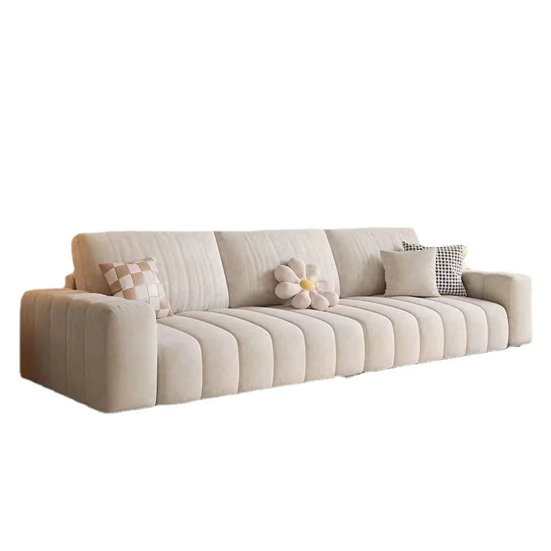Fabric Luxury Sofa Modern Recliner L Shaped