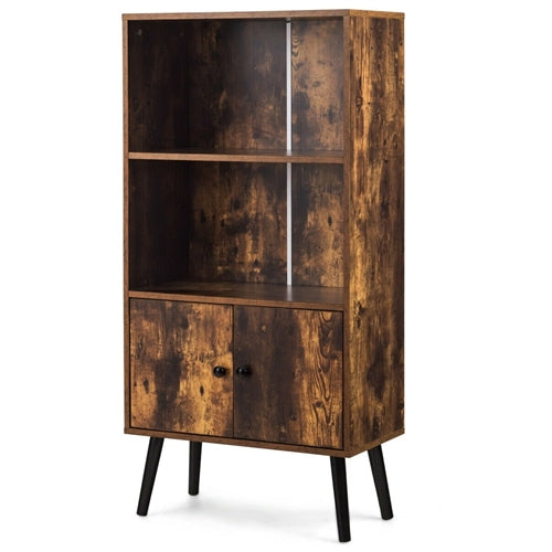 Bookshelf with Storage Compartment