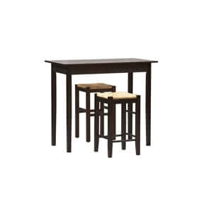 3 Piece Espresso Pub Set