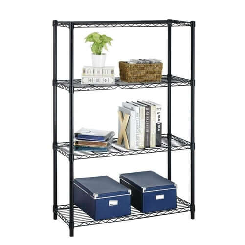 4-Shelf Metal Shelving Unit