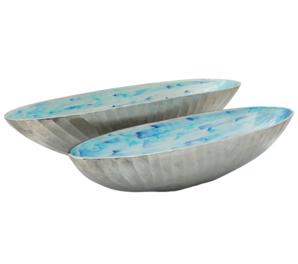 Aluminium oval bowl